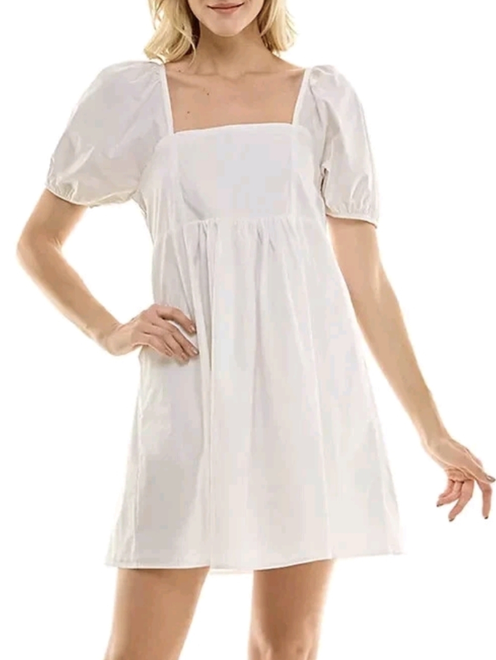 Babydoll Milkmaid Womens Dress‎ Coquette Fairy Peasant Prairie Romantic Medium